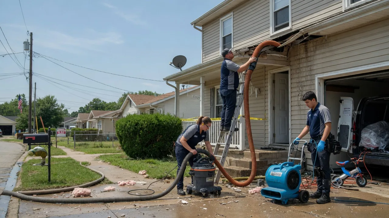Water Damage Restoration in Brookston, IN near me